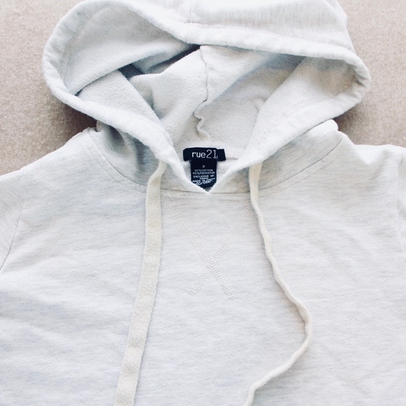 Rue 21 Olive Green Ombré Sweatshirt - Picture 3 of 3